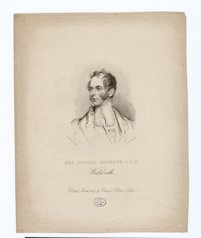 Portrait of E Andrews