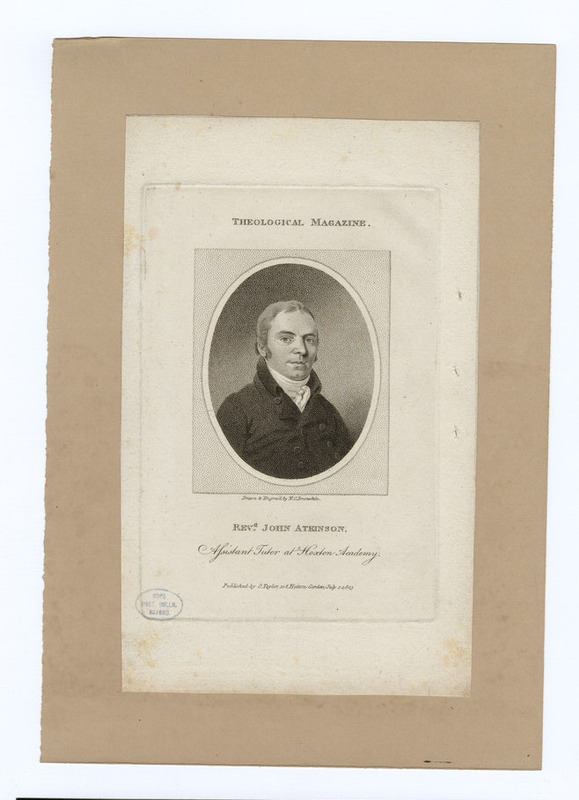 Portrait of J. Atkinson