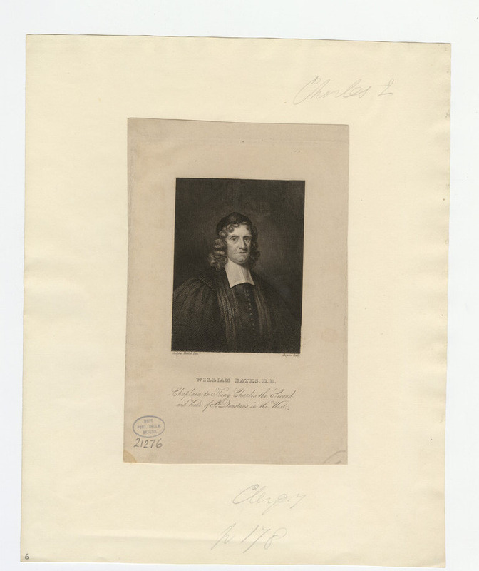 Portrait of W. Bates