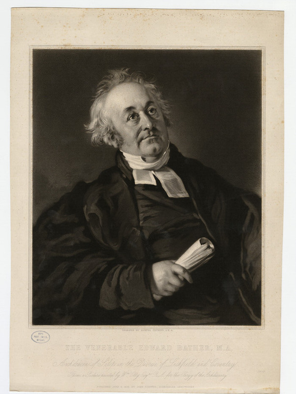 Portrait of Ven.E. Bather