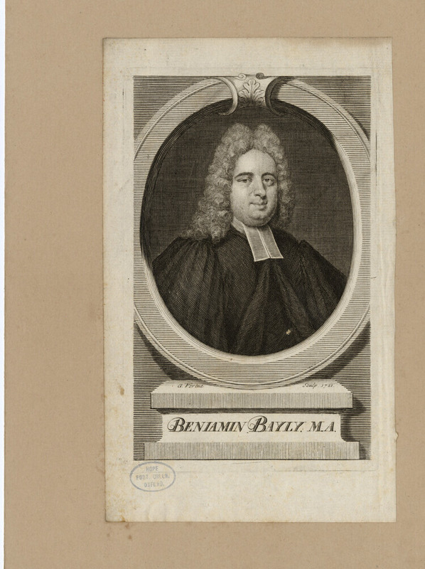 Portrait of B Bayly