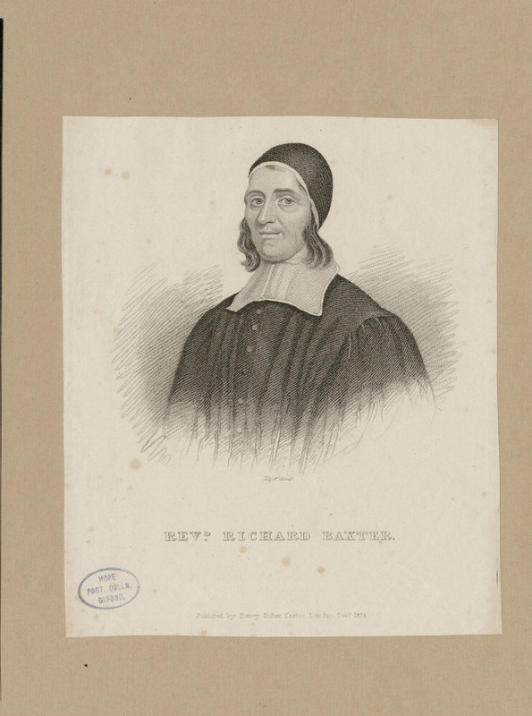 Portrait of R. Baxter