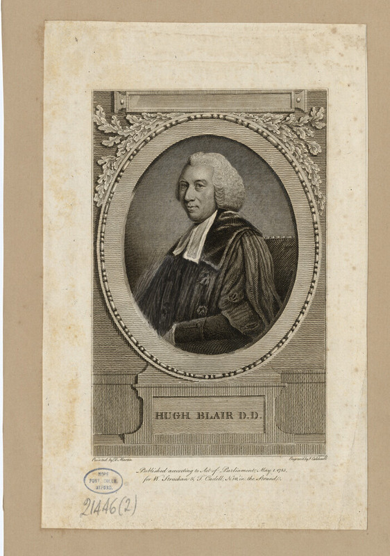 Portrait of H Blair