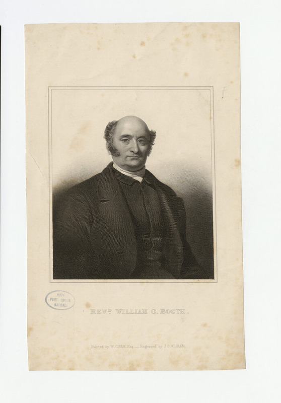 Portrait of W. O. Booth