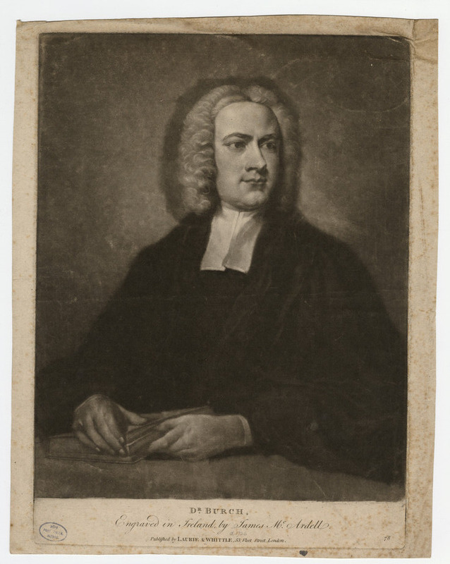 Portrait of Dr Burch