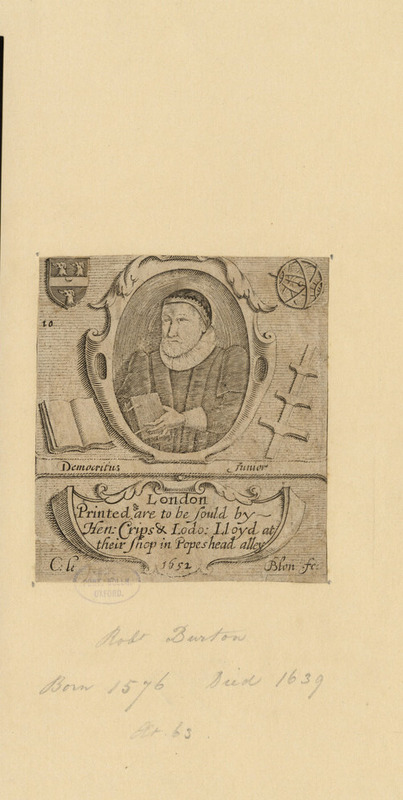 Portrait of R Burton