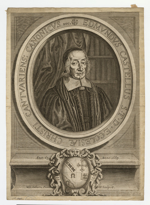 Portrait of Rev. Dr E. Castellus