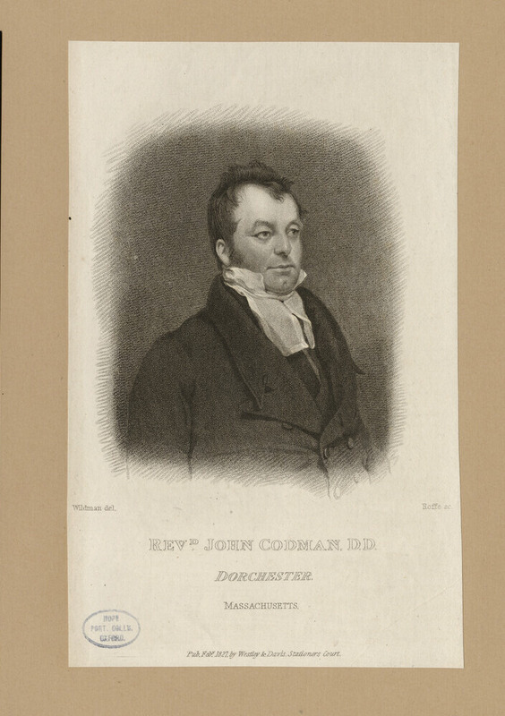 Portrait of John Codman