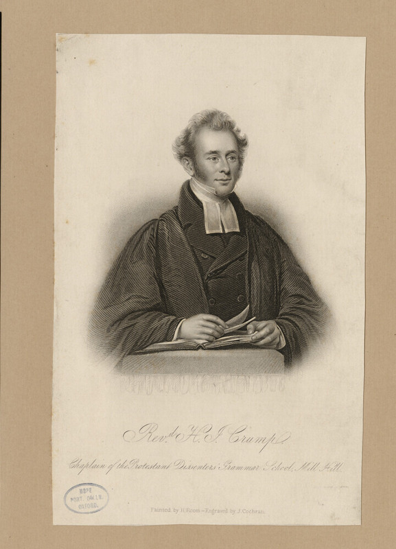 Portrait of H.J Crump