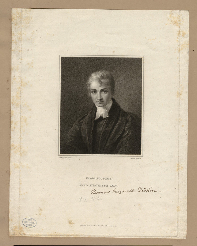 Portrait of T. F. Dibdin