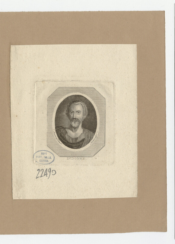 Portrait of J. Donne