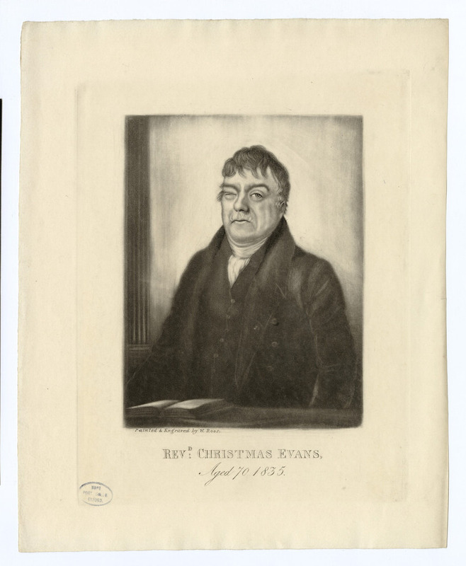 Portrait of Christmas Evans