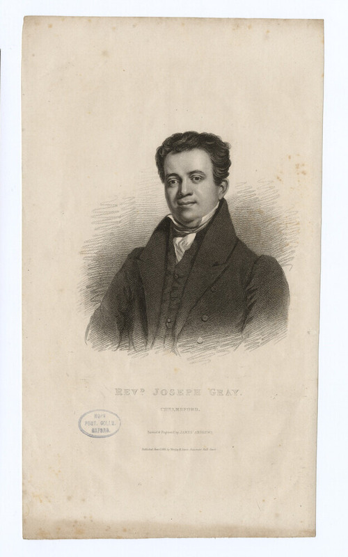 Portrait of J. Gray
