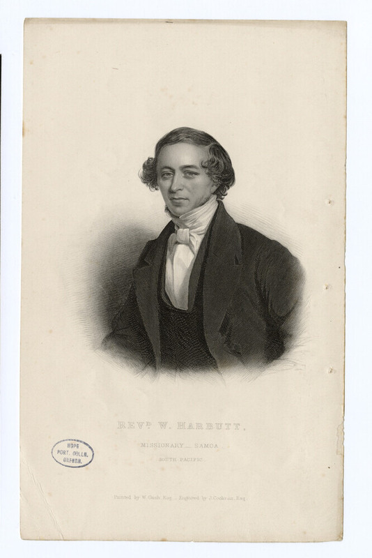 Portrait of W. Harbutt