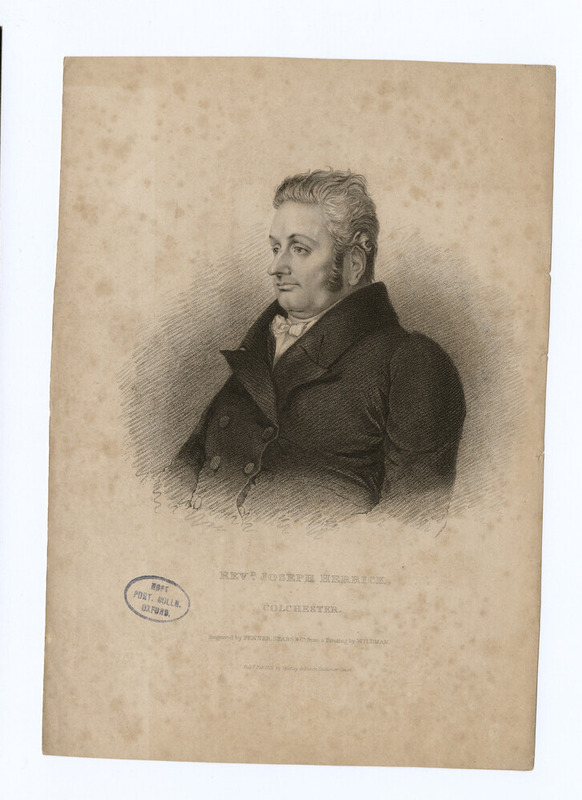 Portrait of J. Herrick