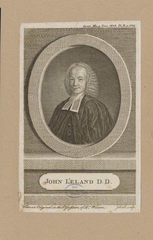 Portrait of J. Leland