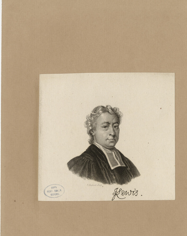 Portrait of J. Lewis