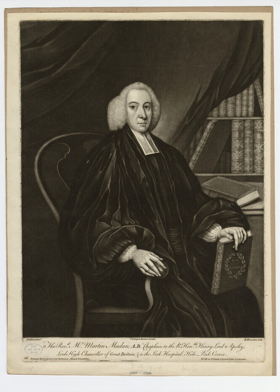 Portrait of Revd M. Madan