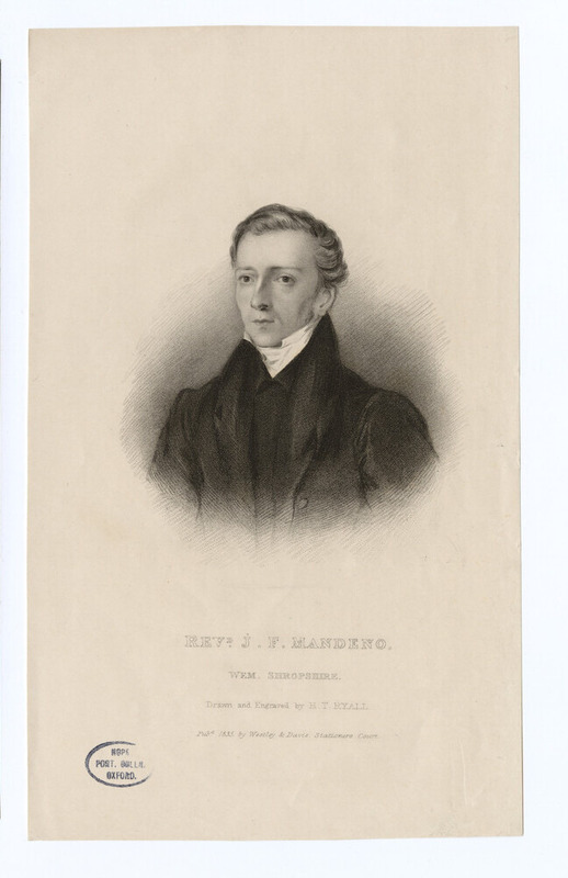 Portrait of J. F. Mandeno