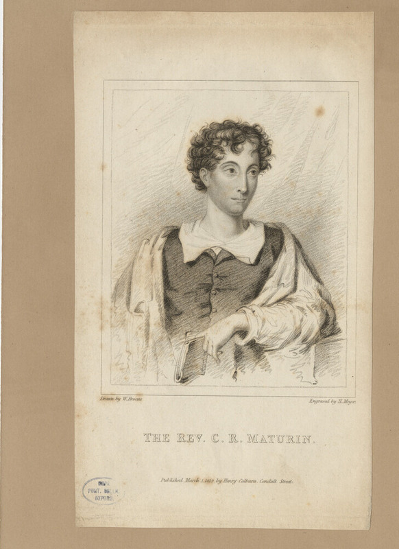 Portrait of C. R. Maturin