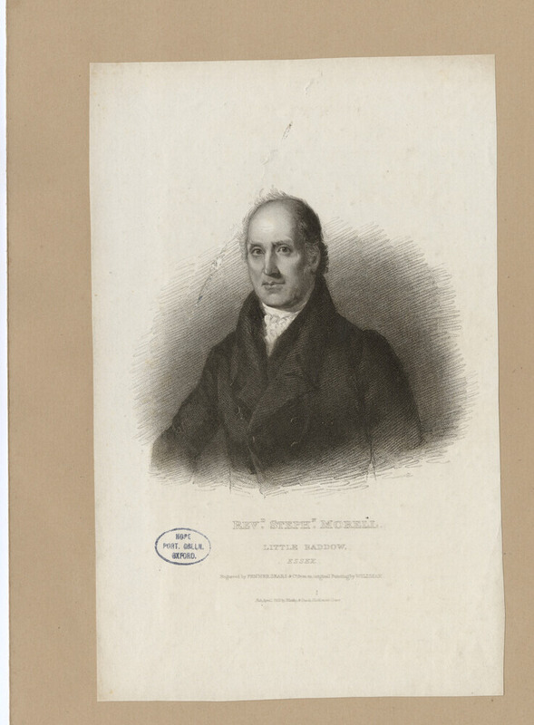 Portrait of T. Morrell