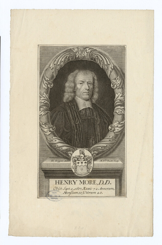 Portrait of Revd Dr H. More