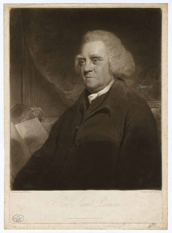 Portrait of S. Palmer