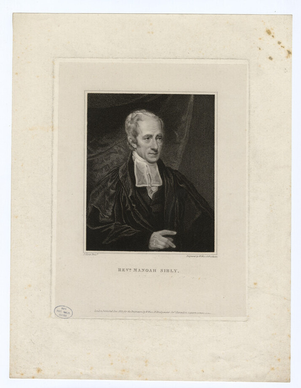 Portrait of Manoah Sibly