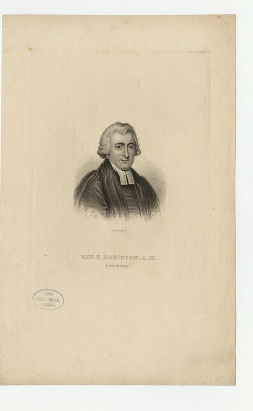 Portrait of T. Robinson