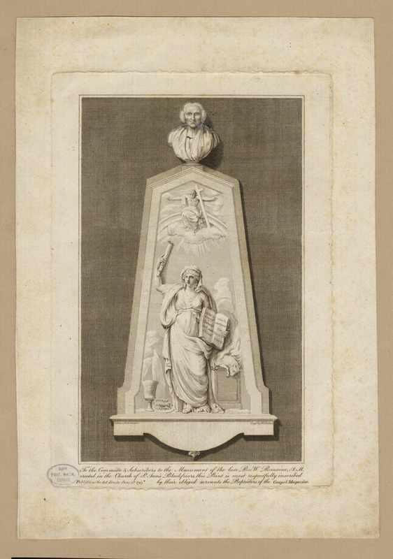 Portrait of Revd W. Romaine