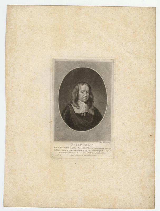 Portrait of B. Ryves