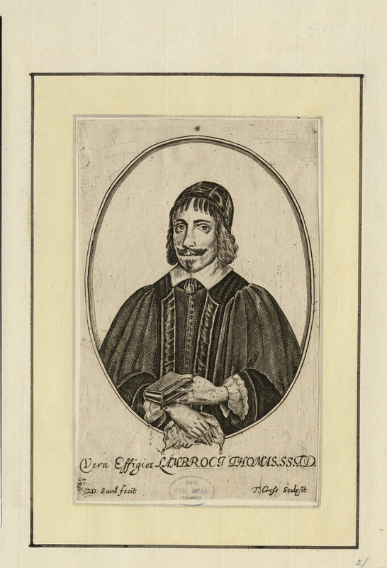 Portrait of Revd Dr L. Thomas