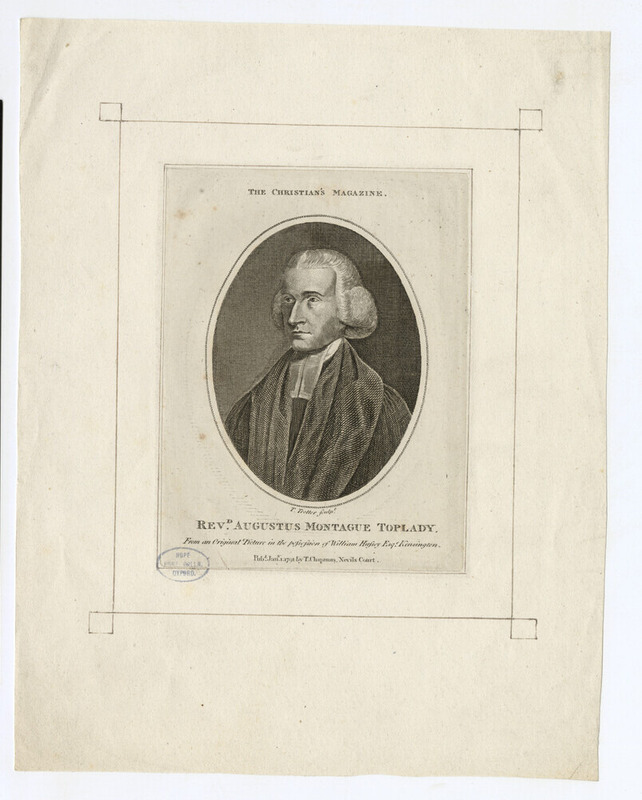 Portrait of A. M. Toplady