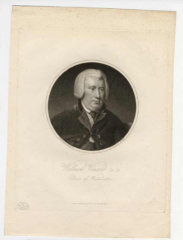 Portrait of Revd Dr W. Vincent