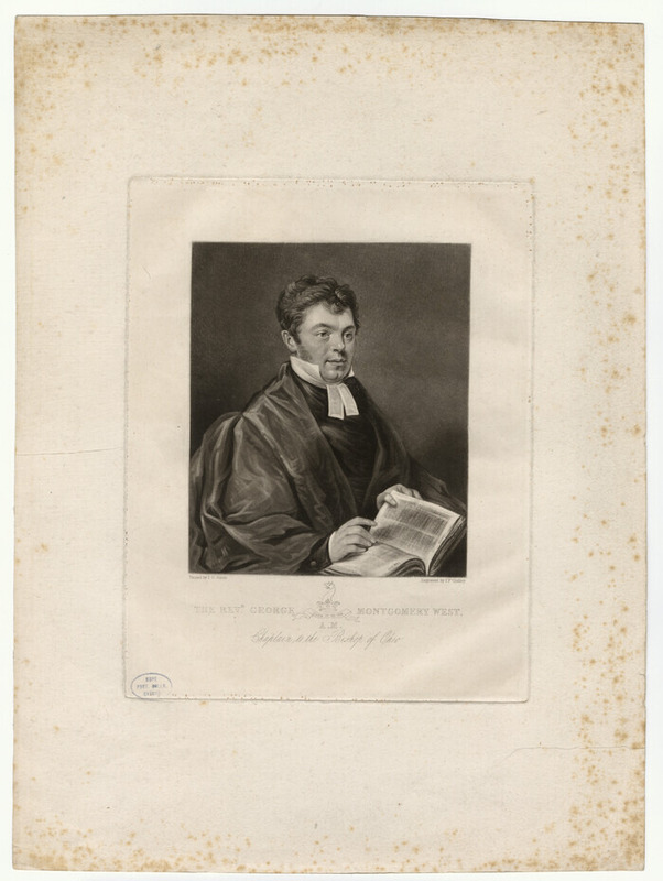 Portrait of the Reverend George Montgomery West