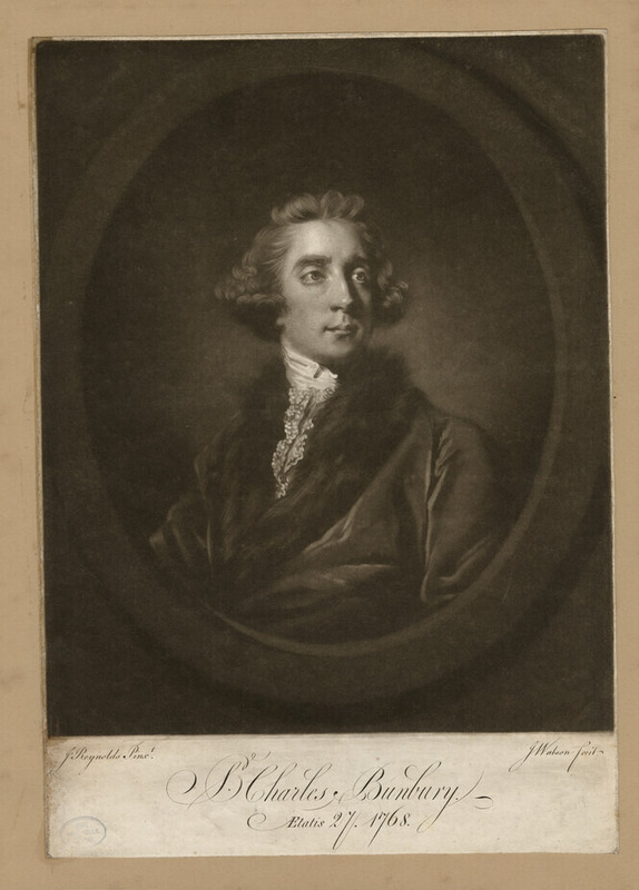Portrait of C. Bunbury