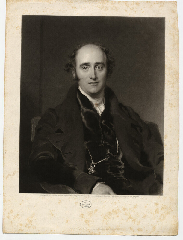Portrait of J. W. Croker