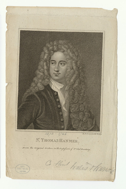 Portrait of T. Hanmer