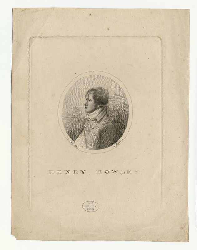 Portrait of Henry Howley