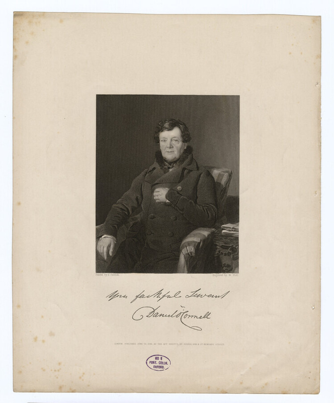 Portrait of D. O'Connell