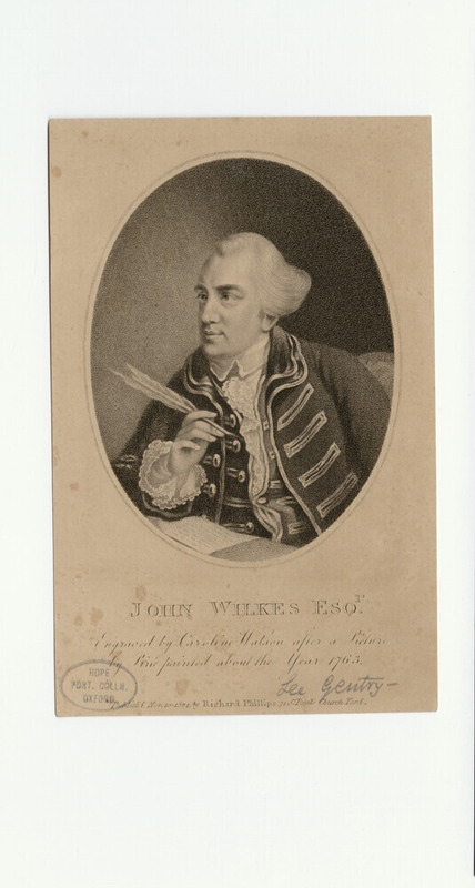 Portrait of John Wilkes