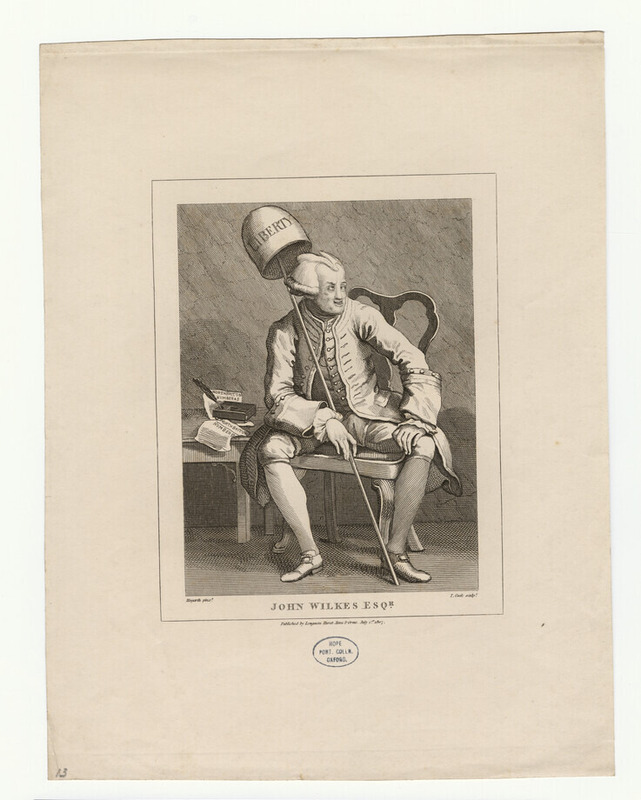 Portrait of J. Wilkes