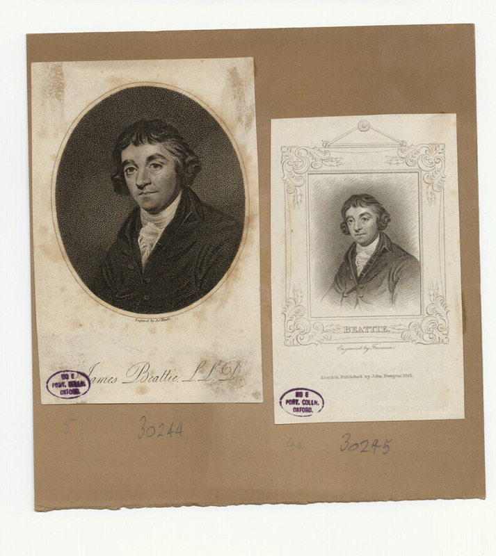 Portrait of J. Beattie