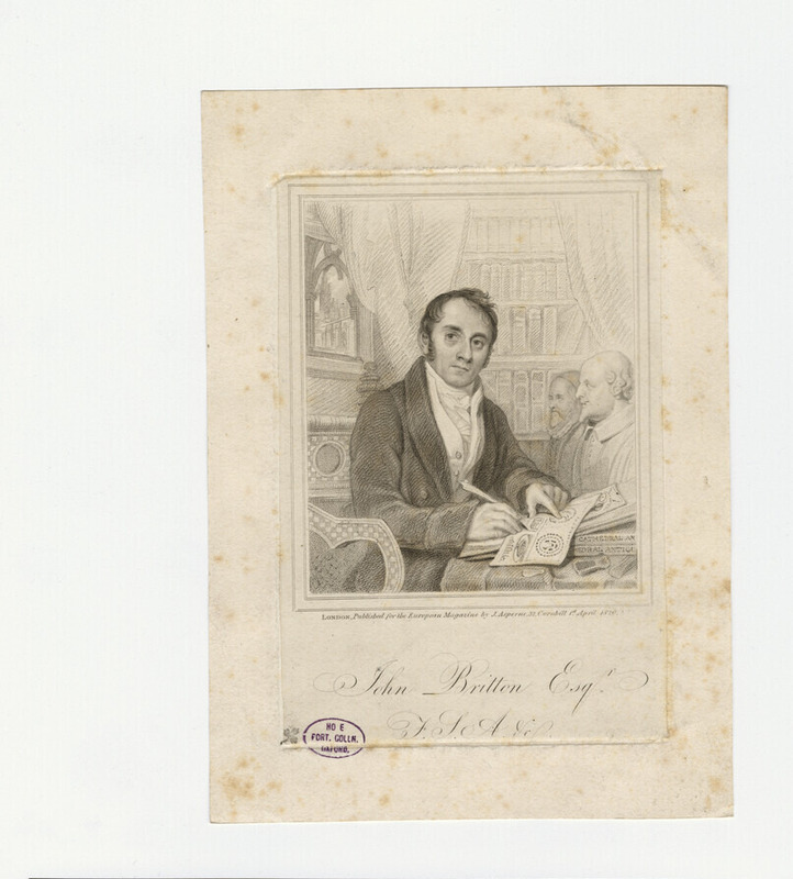 Portrait of J. Britton
