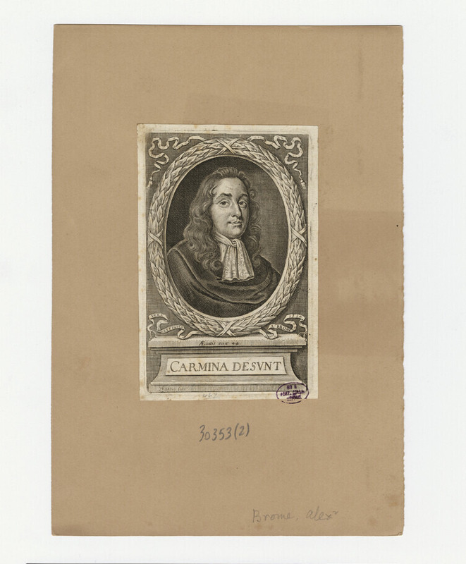 Portrait of A. Brome