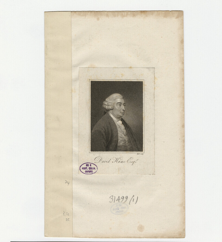 Portrait of D. Hume