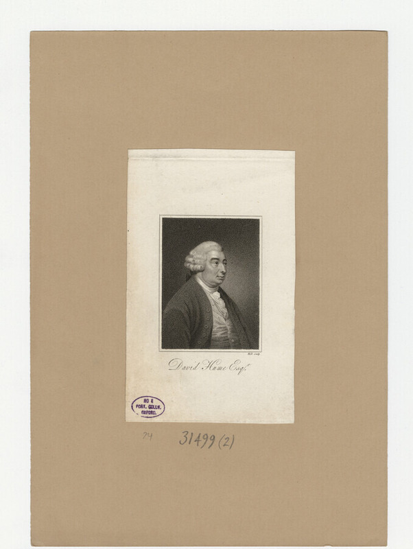 Portrait of D. Hume