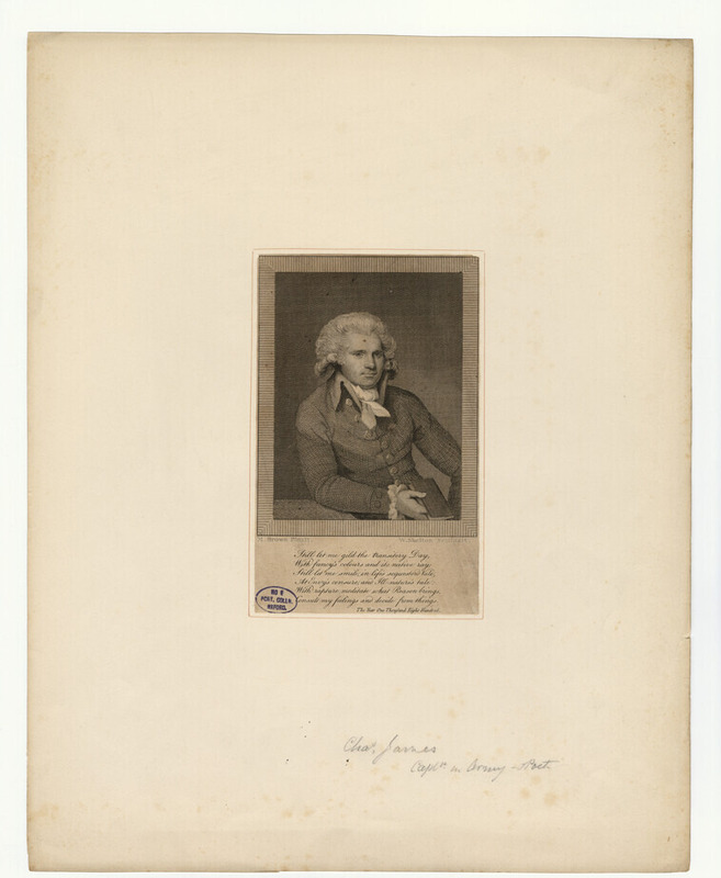 Portrait of C. James