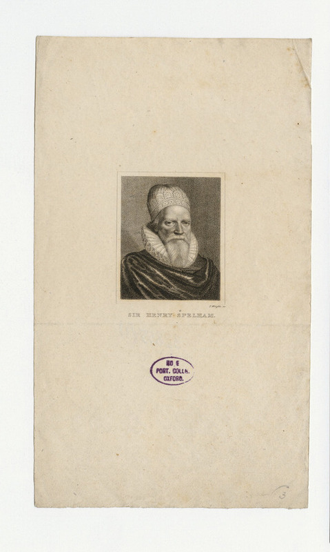 Portrait of Henry Spelman