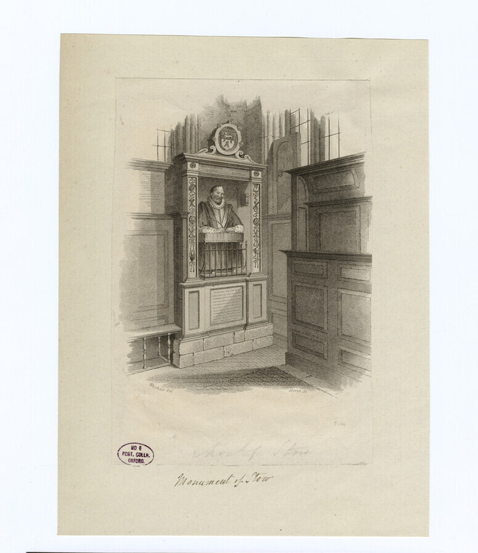 Monument of J. Stow